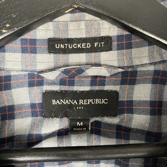 Banana Republic Button Down Shirts M Business Casual Career Lot Of 5 - Picture 12 of 16